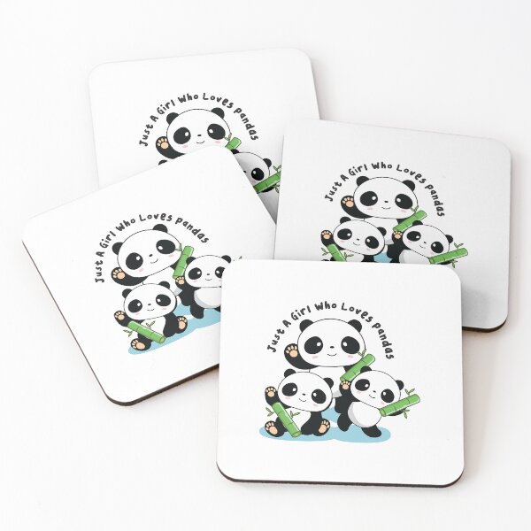 Artikelvorschau, Niedlicher tierfreundlicher Panda - Nur Mädchen, die Panda lieben entworfen und verkauft von phidiep597.