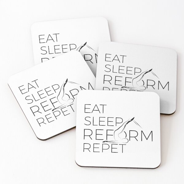 Item preview, EAT SLEEP REFORM REPEAT designed and sold by sashica.