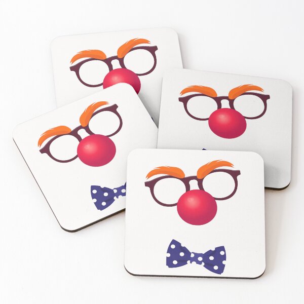 Item preview, Clown Glasses Red Nose & Bow Tie  designed and sold by WearWolfDesigns.