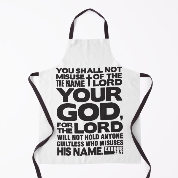Item preview, Exodus 20:7 Name Of The LORD designed and sold by plushism.