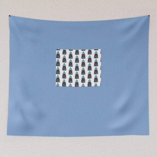 Item preview, Mami que tu quieres, aqui llego tu tiburon - Safera Throw Blanket designed and sold by JolienCrols.