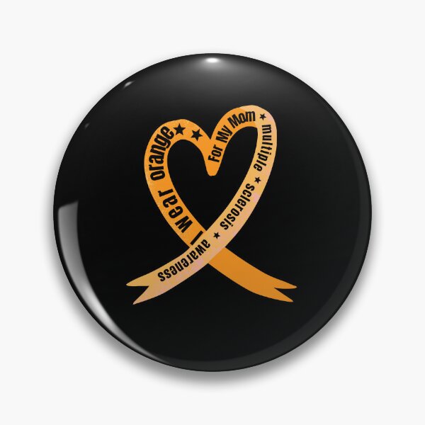 Item preview,  I wear Orange For My Mom Multiple Sclerosis Awareness l  I  Wear Orange Ribbon For My Mom l  Gift for mom l  multiple sclerosis awareness tee designed and sold by Reddiamond3 ⭐⭐⭐⭐⭐.