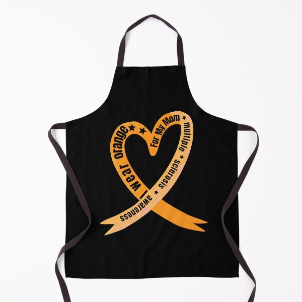 Item preview, I wear Orange For My Mom Multiple Sclerosis Awareness l I Wear Orange Ribbon For My Mom l Gift for mom l multiple sclerosis awareness tee designed and sold by Reddiamond3 ⭐⭐⭐⭐⭐.