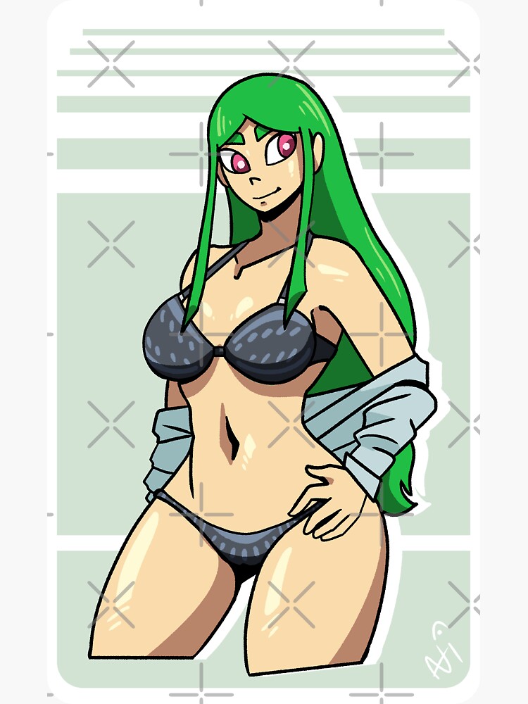 Thumbnail 3 of 3, Sticker, Curtain Fall Daniah designed and sold by Alicaido.