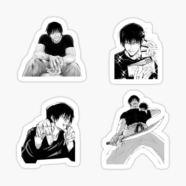 Sticker Toji Fushiguro Jujutsu Kaisen Par Dripculture Redbubble