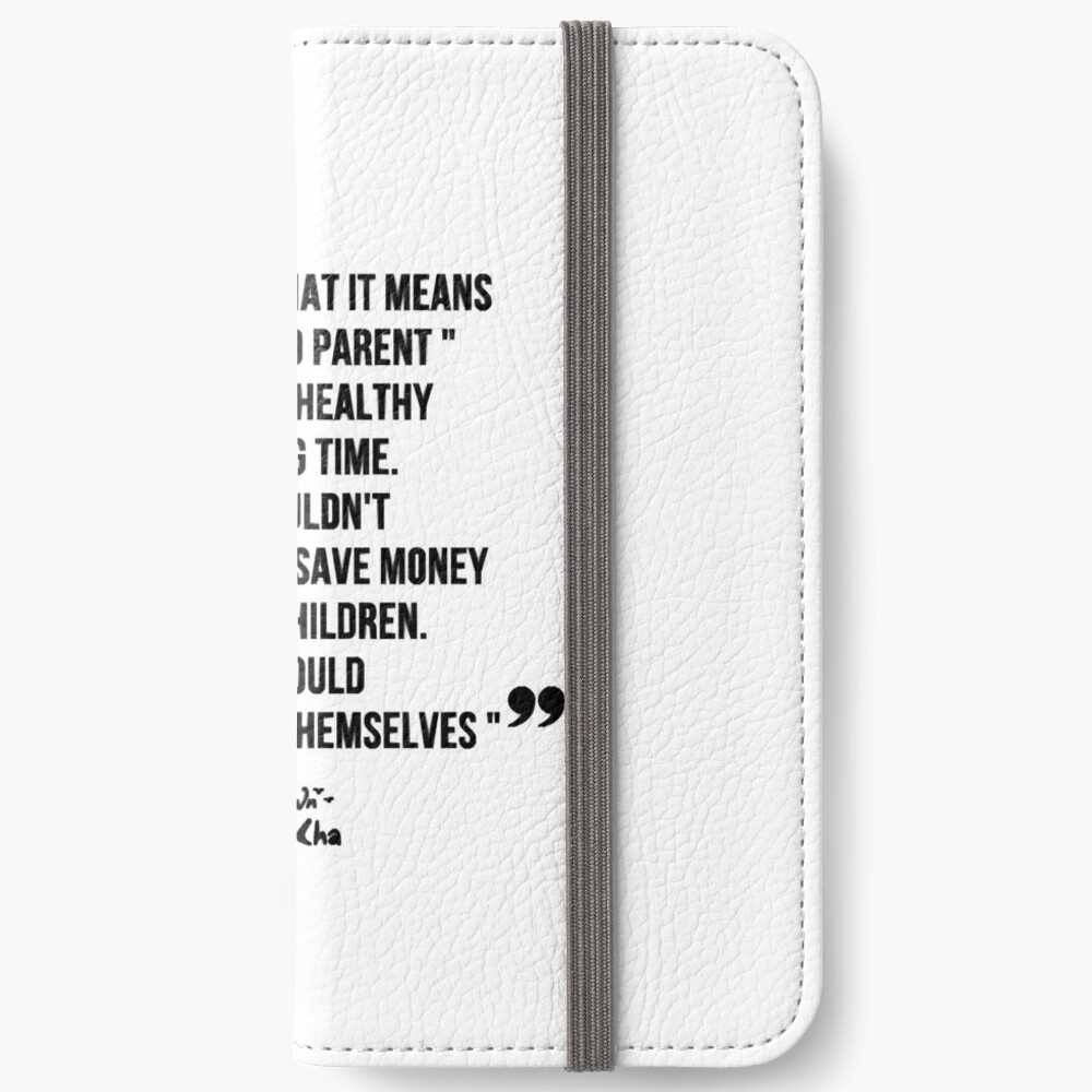 Hometown cha cha cha Kdrama Kim Seon Ho Quotes iPhone Wallet