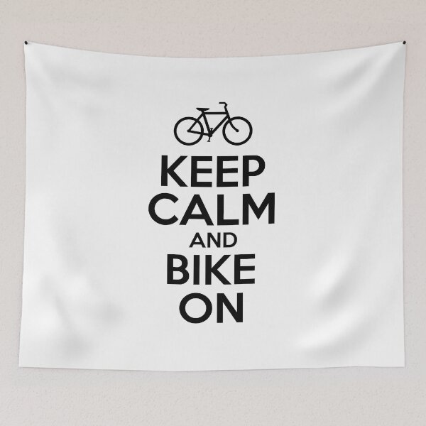 Item preview, Keep Calm and Bike On designed and sold by della95.