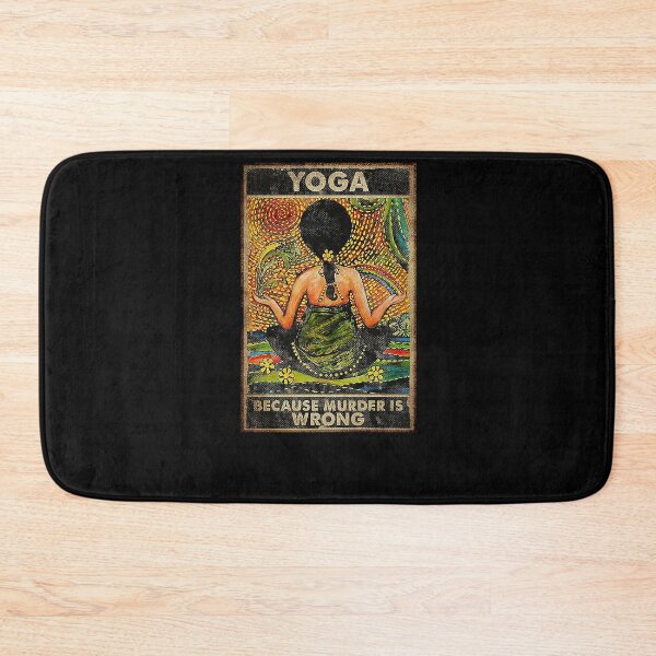 Artikelvorschau, Yogi Yoga, weil Mord falsch ist entworfen und verkauft von SaoirseNeid.