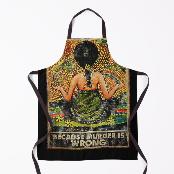 Item preview, Yogi Yoga Because Murder Is Wrong designed and sold by SaoirseNeid.