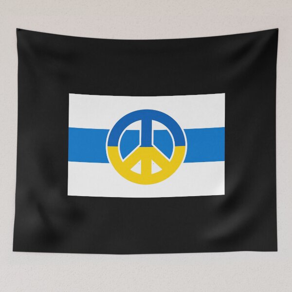Item preview, White-blue-white flag is a symbol of 2022 anti-war protests in Russia. designed and sold by IuriiVlasenko.