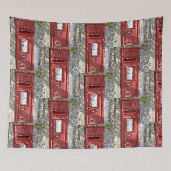 Item preview, Old V R Postbox  Cornwall designed and sold by lynn carter.