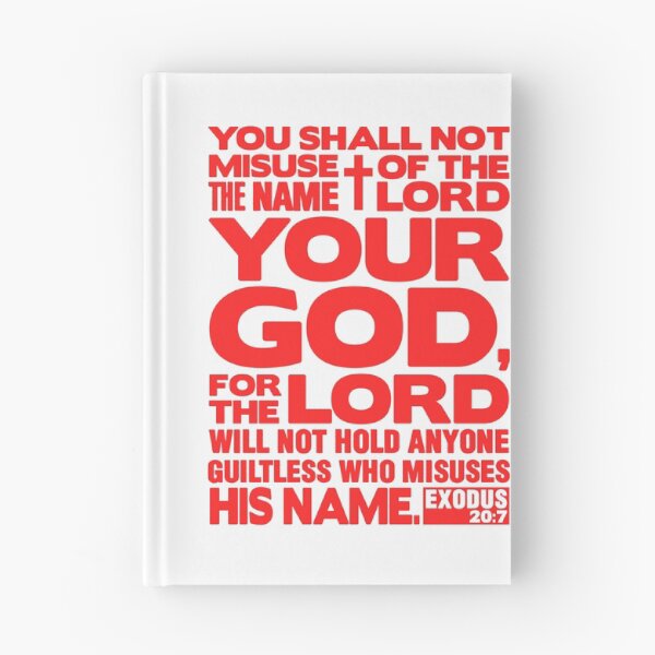 Item preview, Exodus 20:7 Name Of The LORD designed and sold by plushism.