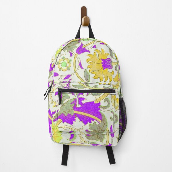 Item preview, Yellow Violet Grey Floral Lodden Pattern designed and sold by fowons.