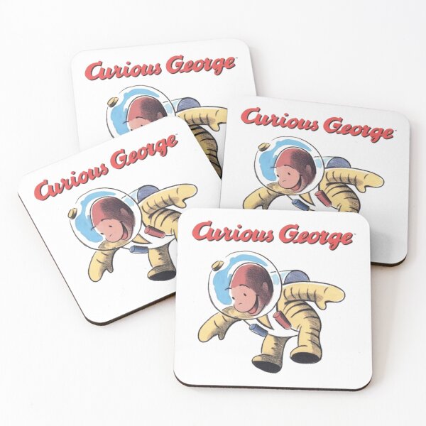 Item preview, cute astronout monkey curious george designed and sold by lawscars3.