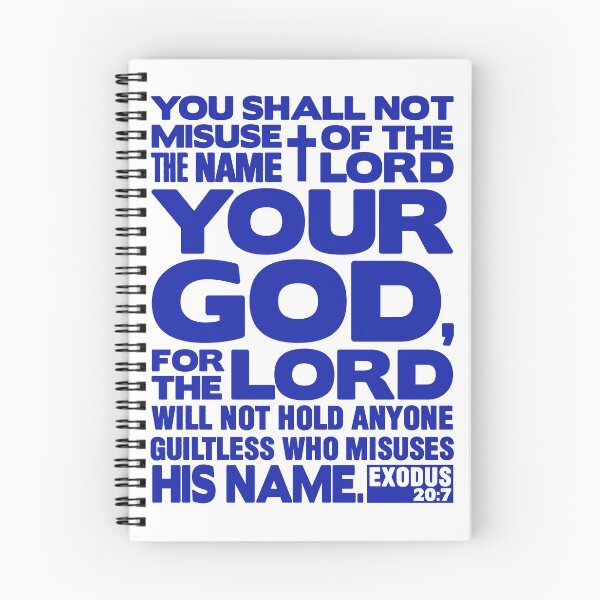 Item preview, Exodus 20:7 Name Of The LORD designed and sold by plushism.