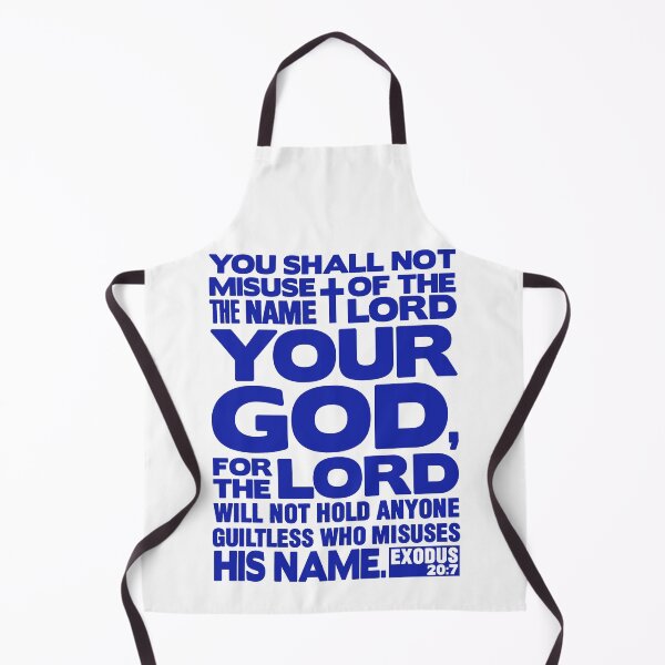 Item preview, Exodus 20:7 Name Of The LORD designed and sold by plushism.