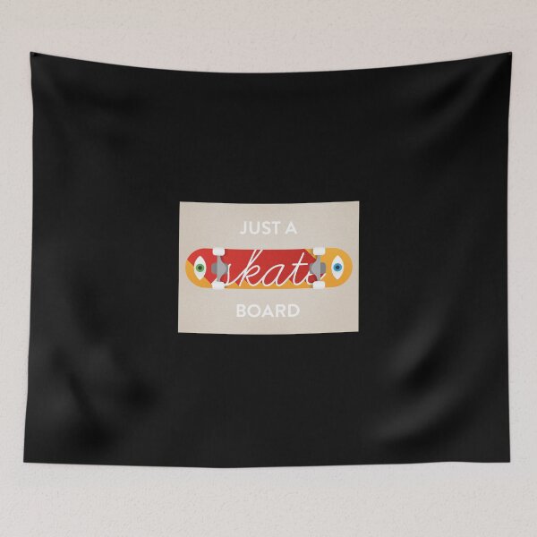 Item preview, Just A Skate Board Sticker designed and sold by rollinsale.