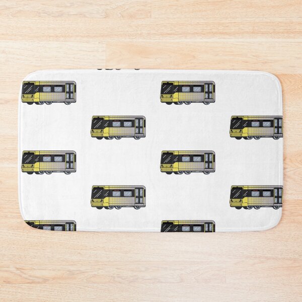 Item preview, Manchester Metrolink tram graphic in Flux Systems style designed and sold by jimmy-digital.