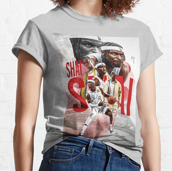 Shai Gilgeous NBA Vintage Graphic Basketball Player Unisex T-Shirt - Teeruto