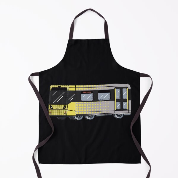 Item preview, Manchester Metrolink tram graphic in Flux Systems style designed and sold by jimmy-digital.