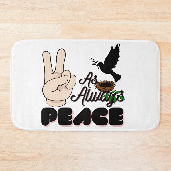 Item preview, As always Peace - Sending peace designed and sold by Fanatic Nerd.