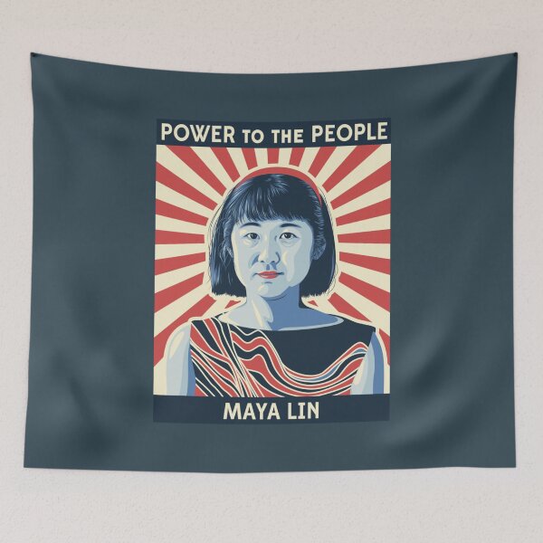 Aperçu de l'œuvre Pouvoir au peuple Maya Lin créée et vendue par LamHoaiLfi.
