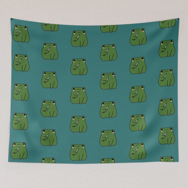 Item preview, Frog With Knife designed and sold by annexart.