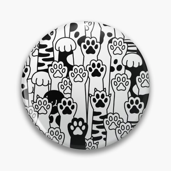Item preview, Cat footprints, kitten paws designed and sold by izzygorrocha.