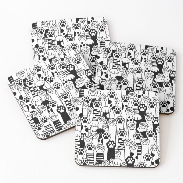 Item preview, Cat footprints, kitten paws designed and sold by izzygorrocha.