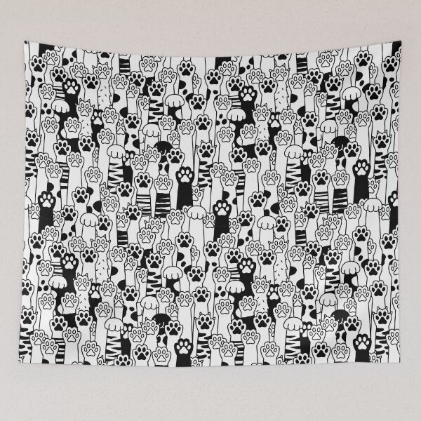 Item preview, Cat footprints, kitten paws designed and sold by izzygorrocha.