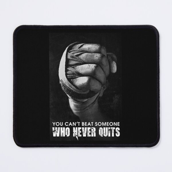 Item preview, You can't beat someone who never quits designed and sold by KinstleHawa.