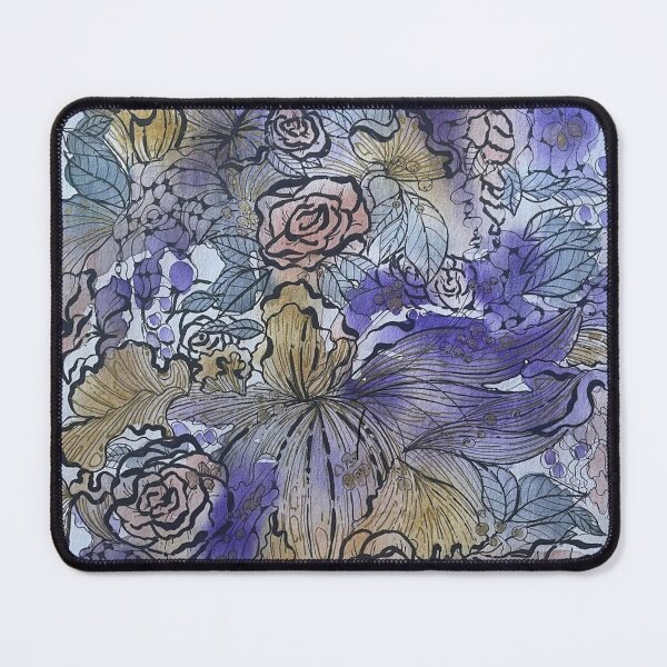Item preview, purple watercolour flower vase  designed and sold by AngelClare22.