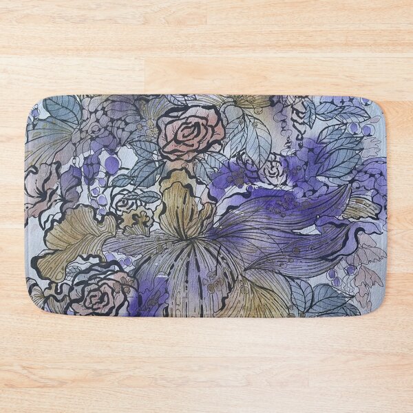 Item preview, purple watercolour flower vase  designed and sold by AngelClare22.