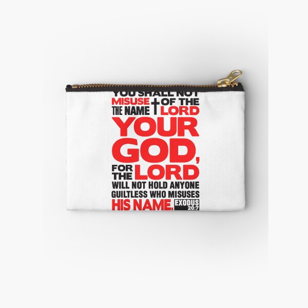 Item preview, Exodus 20:7 Name Of The LORD designed and sold by plushism.