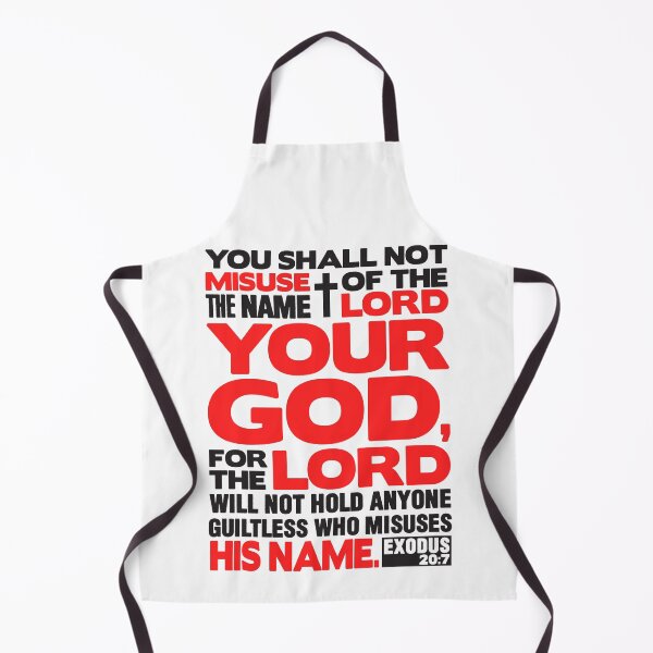 Item preview, Exodus 20:7 Name Of The LORD designed and sold by plushism.