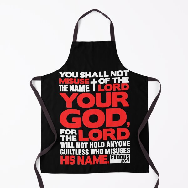 Item preview, Exodus 20:7 Name Of The LORD designed and sold by plushism.