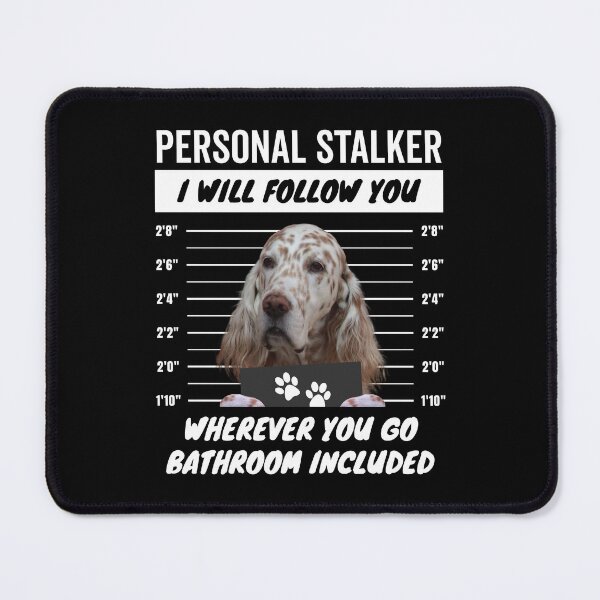 Item preview, Personal Stalker Dog – English Setter designed and sold by More Cute Dogs.