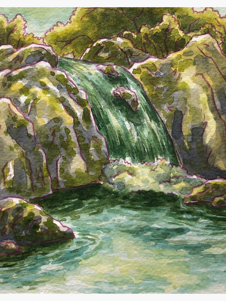 "The frog lake" Poster by RhiannonLat Redbubble