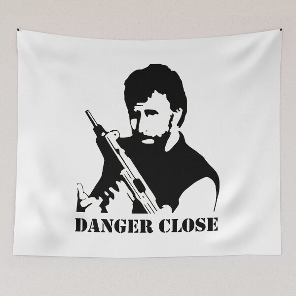 Item preview, Good Teach Martial Arts Passing Training Danger Close, Norris Spotted Music Classic designed and sold by JermaineCutest.