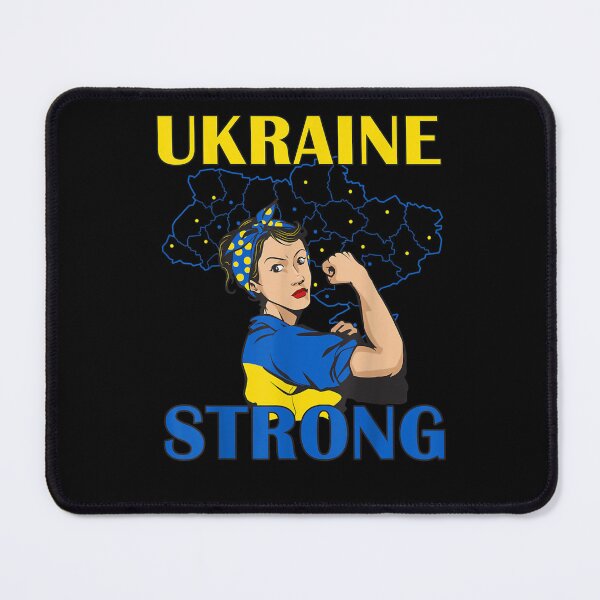 Item preview, ukraina strong, Ukraine Pride Women Messy Bun Free Ukraine designed and sold by KimbempeCB.