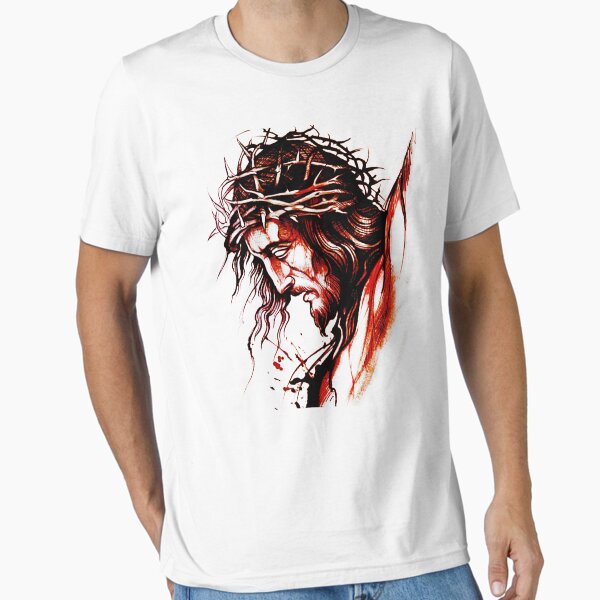 The Face of Jesus-Drawing Essential T-Shirt
