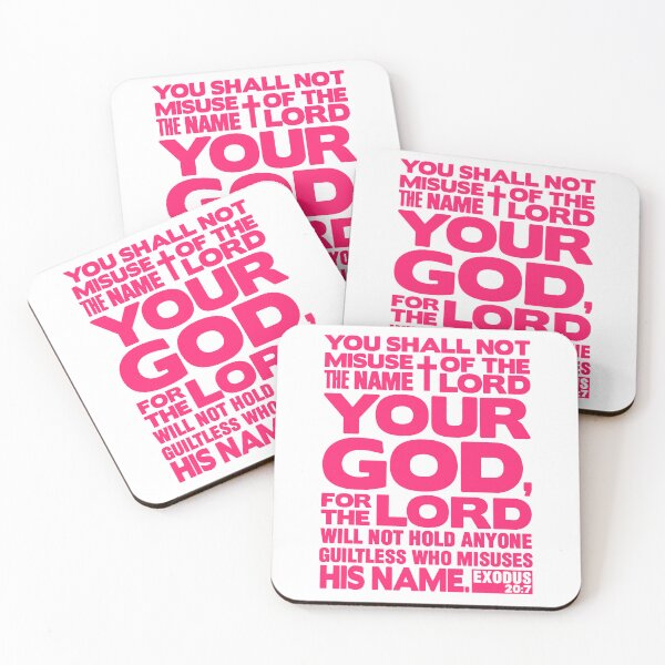 Item preview, Exodus 20:7 Name Of The LORD designed and sold by plushism.