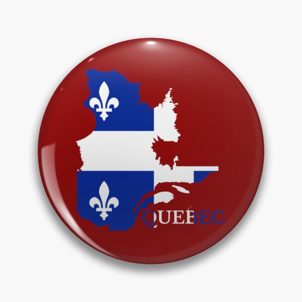 Item preview, Quebec Flag Map, QC, Canada T-Shirt designed and sold by Compliment38.