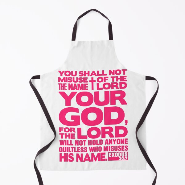 Item preview, Exodus 20:7 Name Of The LORD designed and sold by plushism.