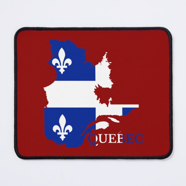 Item preview, Quebec Flag Map, QC, Canada T-Shirt designed and sold by Compliment38.