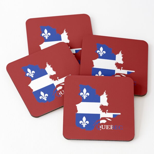 Item preview, Quebec Flag Map, QC, Canada T-Shirt designed and sold by Compliment38.