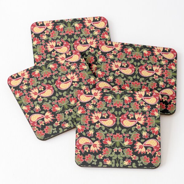 Item preview, folk in red  designed and sold by chiara-de-david.