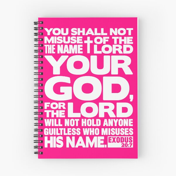 Item preview, Exodus 20:7 Name Of The LORD designed and sold by plushism.