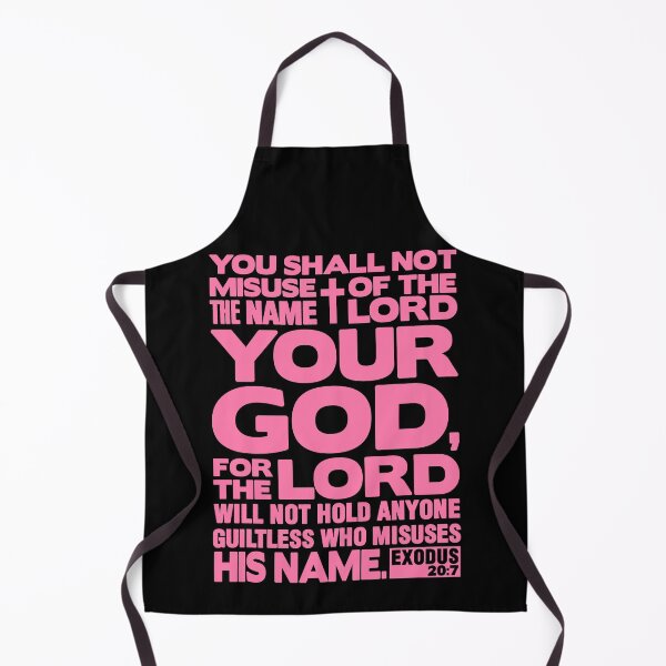 Item preview, Exodus 20:7 Name Of The LORD designed and sold by plushism.