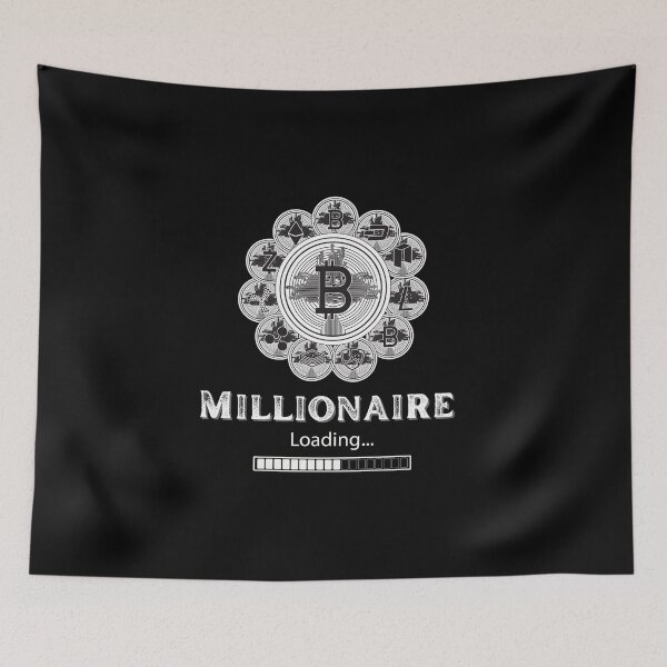 Item preview, Crypto millionaire loading designed and sold by Tanuja Sharma.